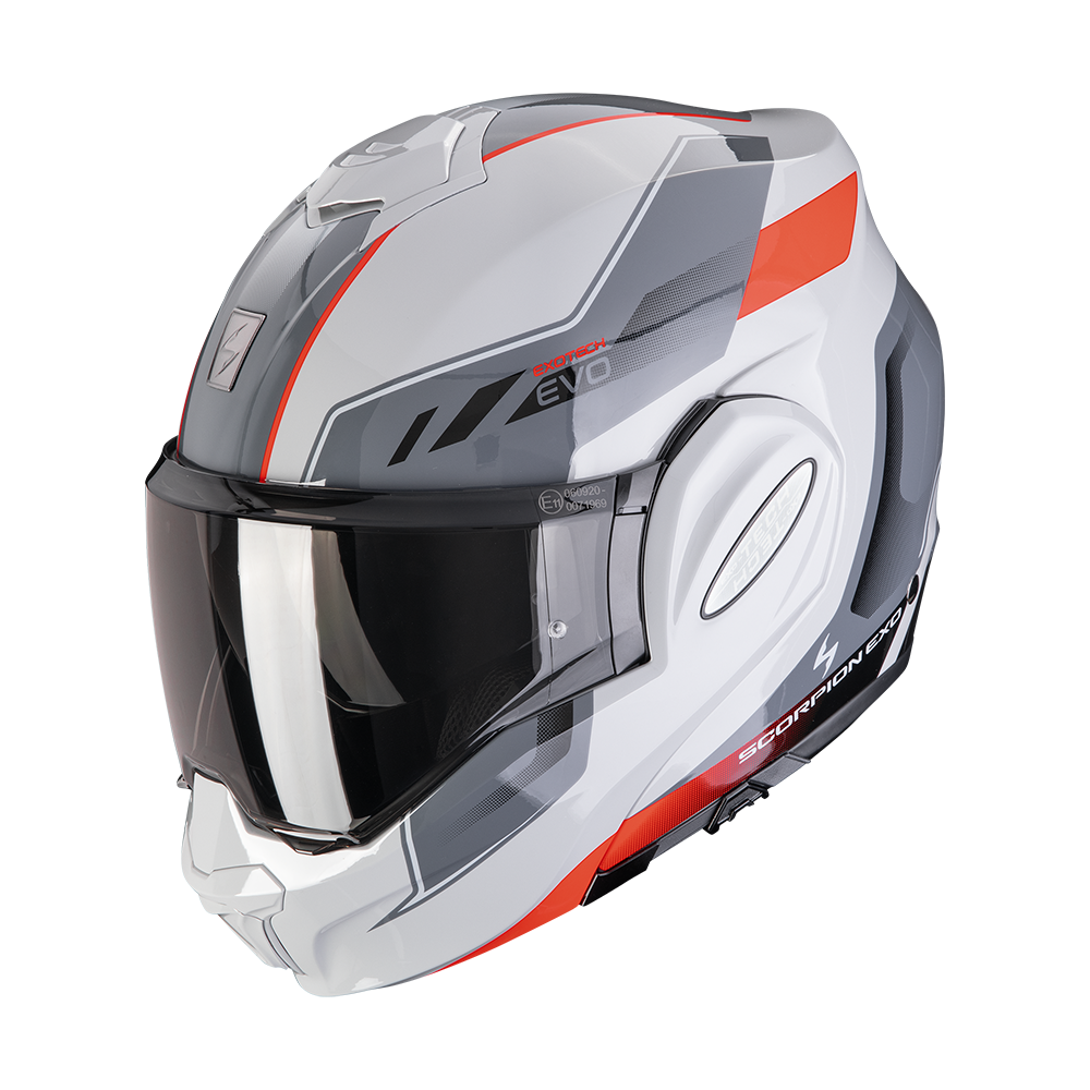 EXO-TECH EVO SOCIUS GRIS-ROJO casco-exo-tech-socius-gris